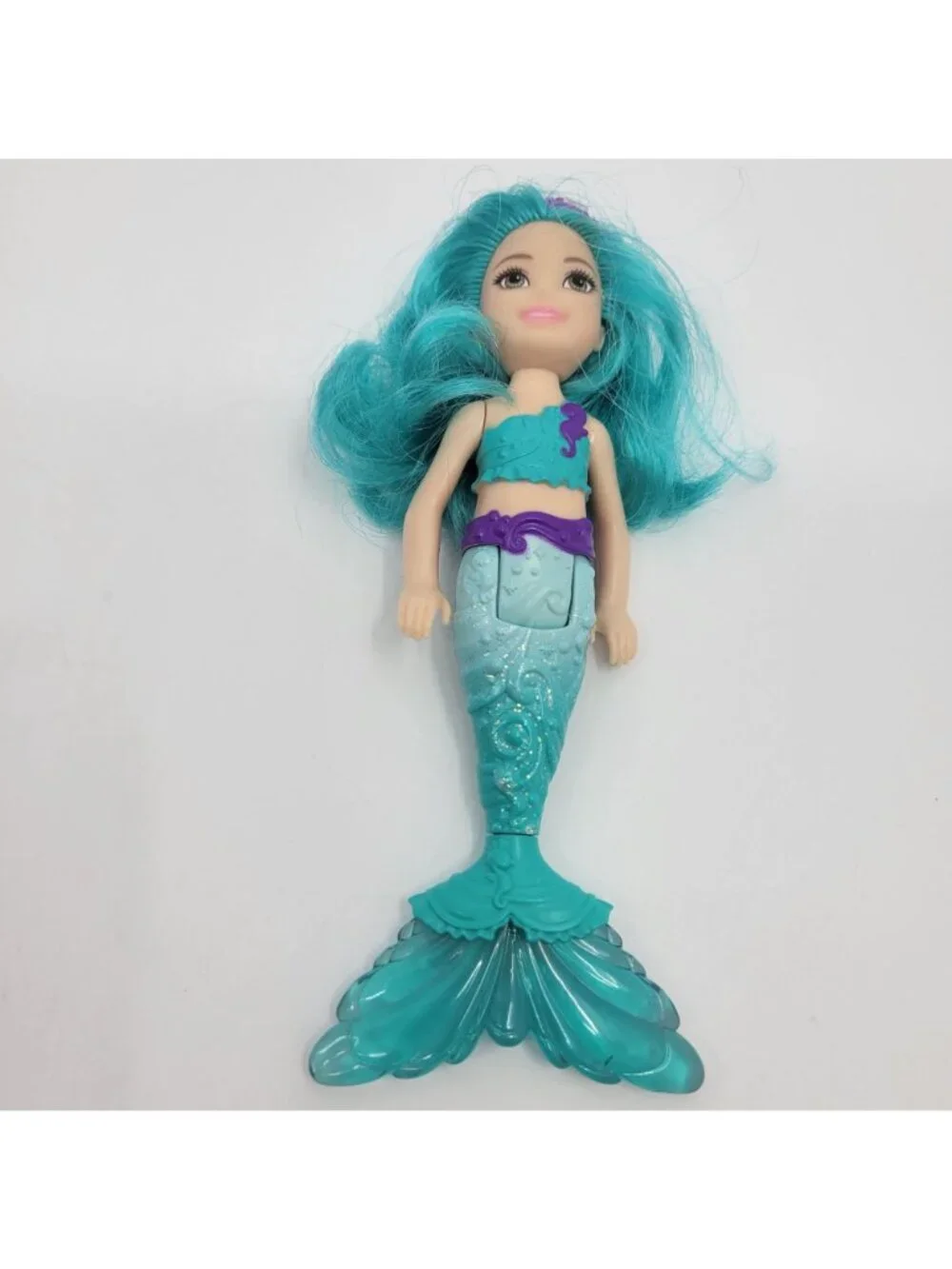 Barbie Dreamtopia Chelsea Mermaid Doll Lot - Girls & Boy, Purple, Teal, Green
